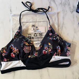 Beachsissi Floral Black Bikini